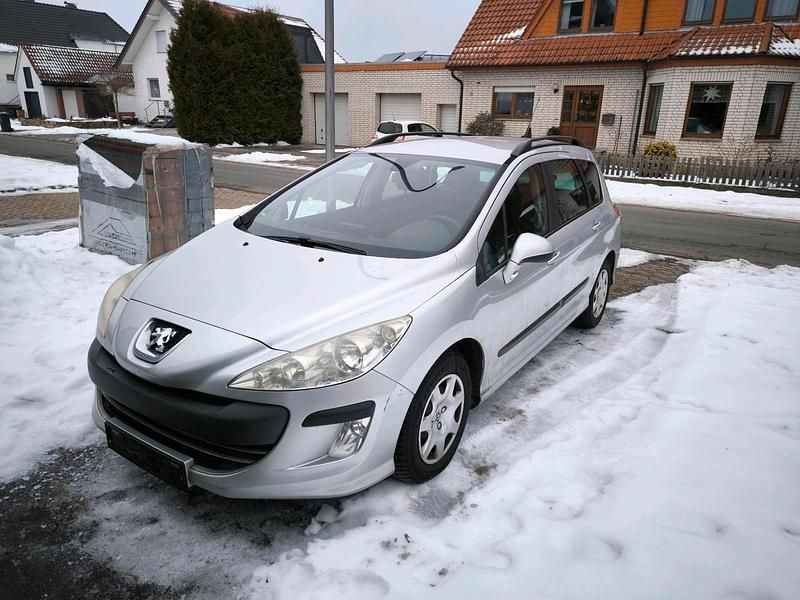 Gebraucht Peugeot 308 SW 109 PS (80 kW) 2009 Silber Kombi
