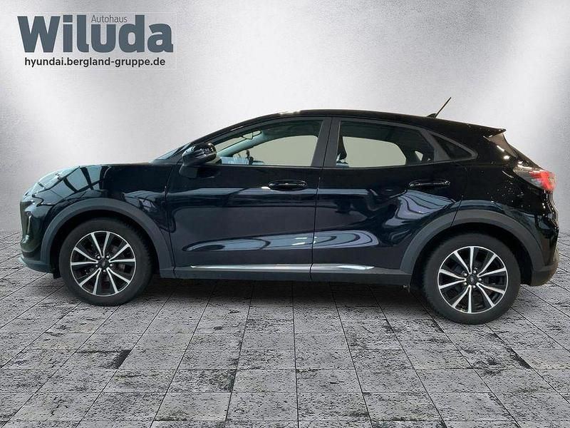 Gebraucht Ford Puma Titanium 125 PS (91 kW) 2022 Agate black schwarz SUV