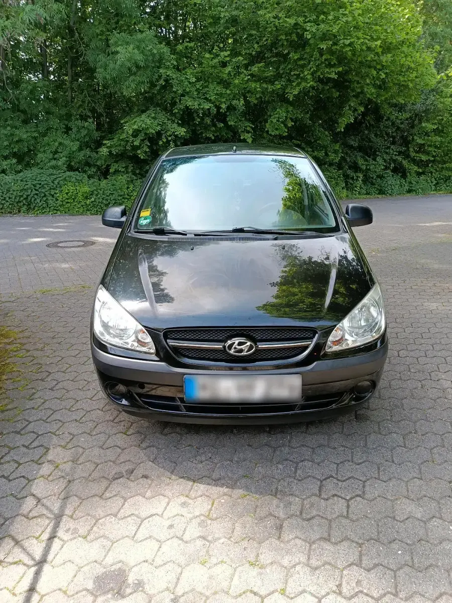 Gebraucht Hyundai Getz 2008 Schwarz Kleinwagen
