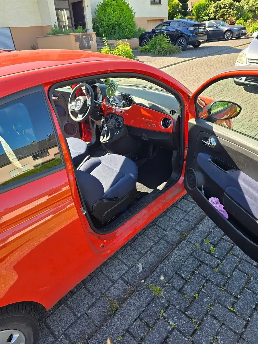 Gebraucht Fiat 500 69 PS (50 kW) 2021 Orange Kleinwagen