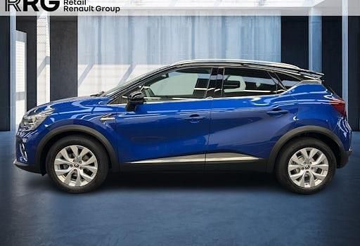 Gebraucht Renault Captur Intens 91 PS (66 kW) 2021 Blue rqh + black gne (blau) SUV