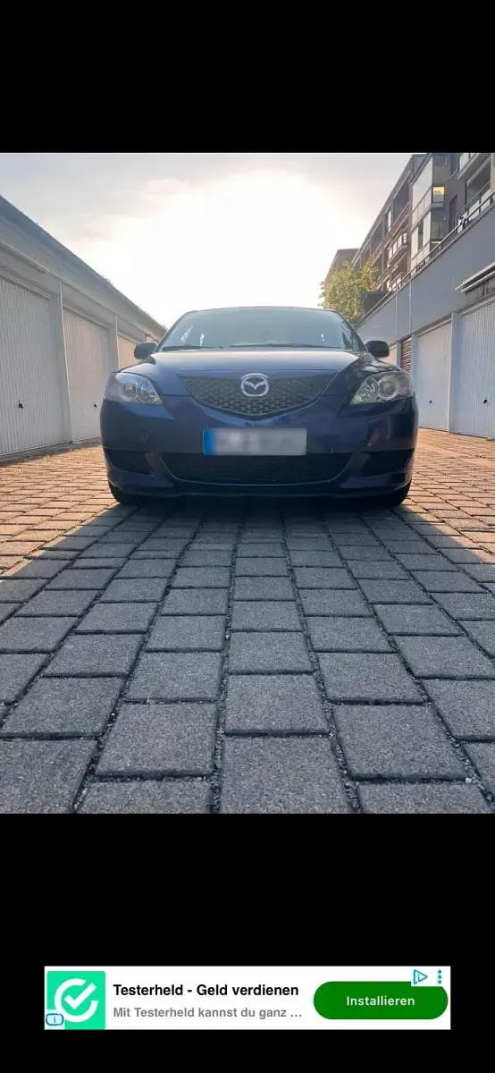 Gebraucht Mazda 3 84 PS (61 kW) 2005 Blau Kleinwagen
