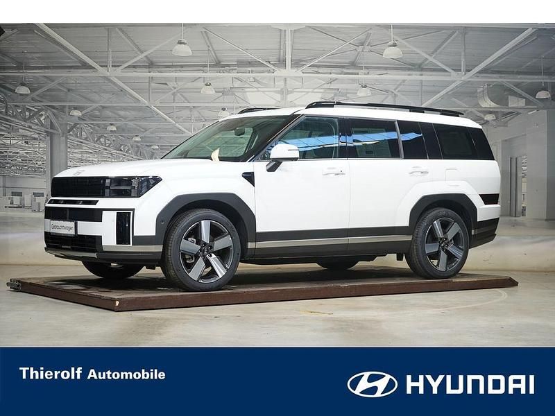 Creamy white Neu 2025 Hyundai Santa Fe Signature SUV | 59.980 € - Bild 1/4