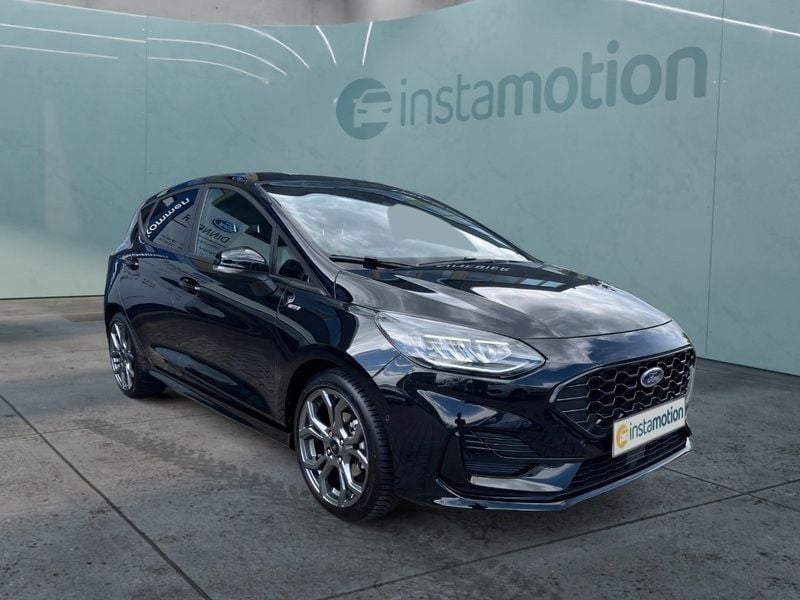 Schwarz Gebraucht 2024 Ford Fiesta ST-Line X Kleinwagen | 20.188 € (Fairer Preis) - Bild 1/2