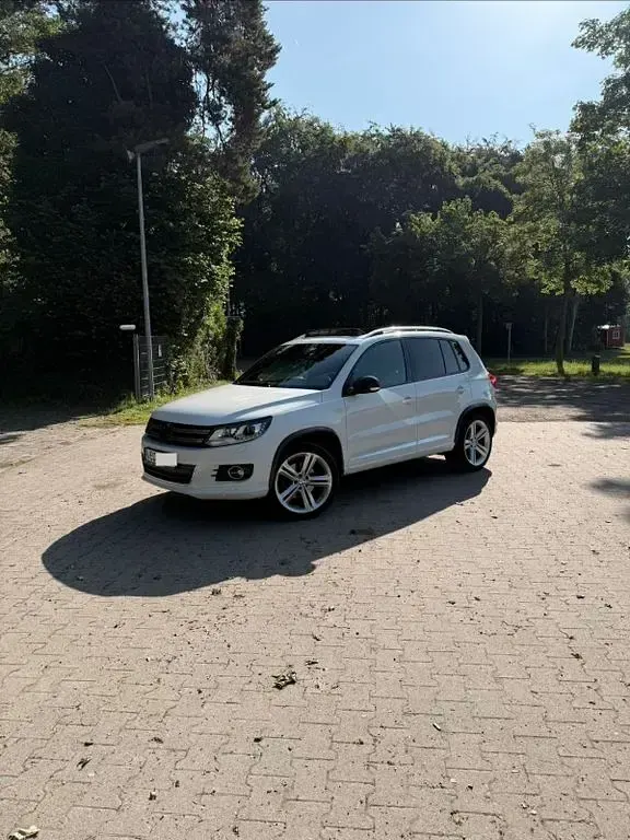 Gebraucht VW Tiguan R-line 211 PS (155 kW) 2014 Weiß SUV