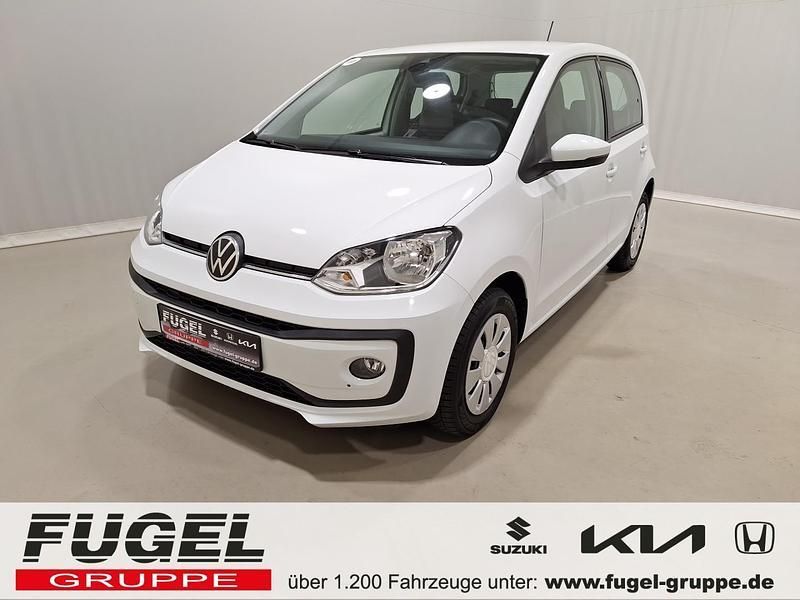 Pure white Gebraucht 2021 VW up! move up! Kleinwagen | 9.469 € (Guter Preis) - Bild 1/4