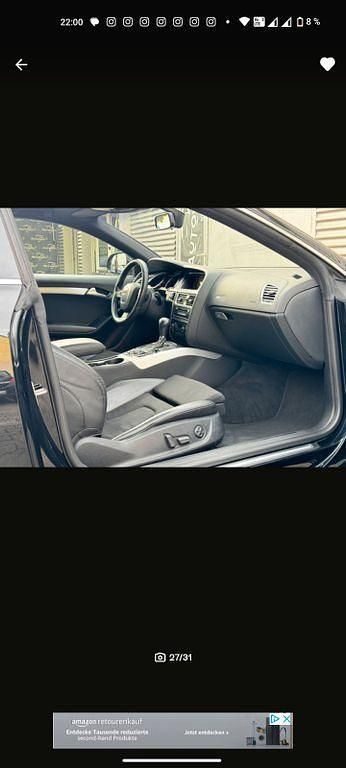 Gebraucht Audi A5 S-Line 190 PS (139 kW) 2008 Schwarz Coupé