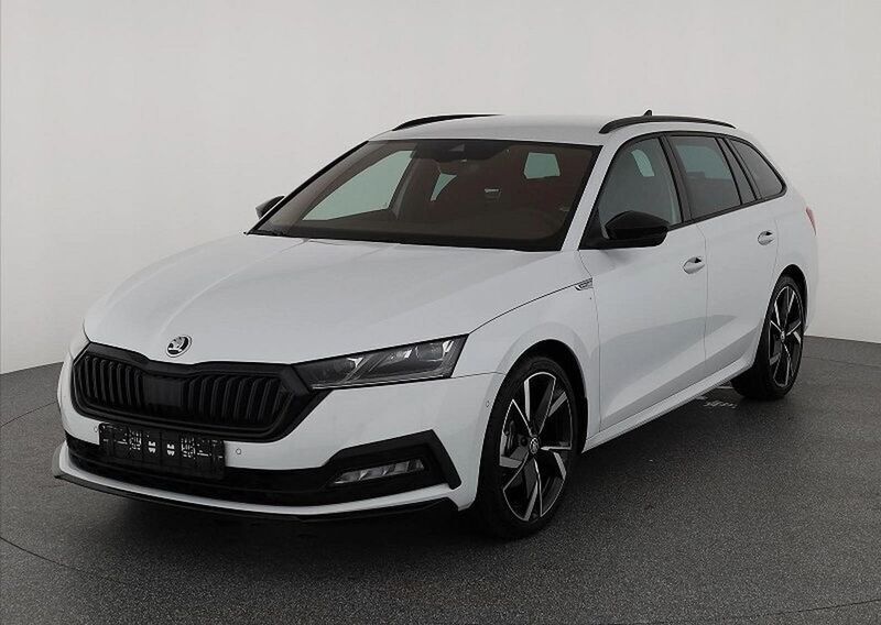 Weiss Gebraucht 2023 Skoda Octavia SportLine Kombi | 38.749 € (Etwas zu teuer) - Bild 1/4