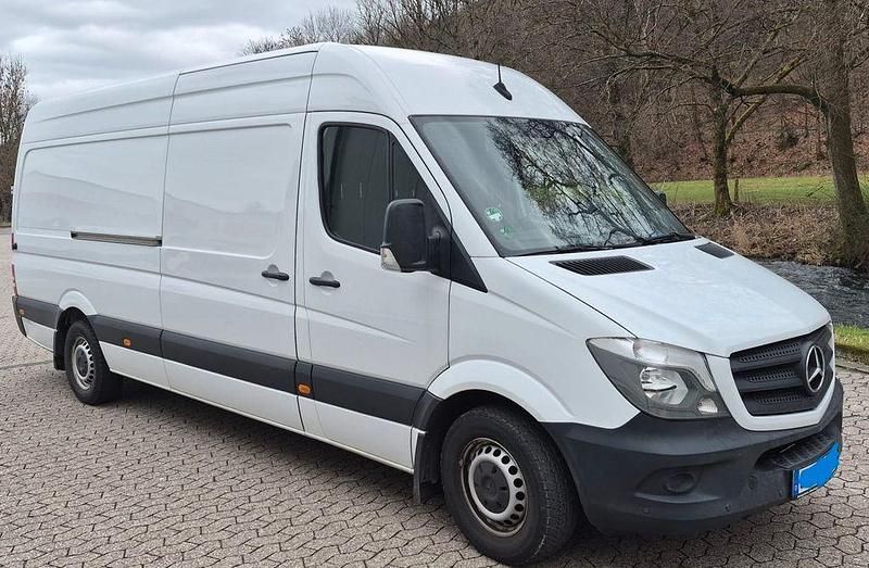 Gebraucht Mercedes Sprinter 163 PS (119 kW) 2018 Weiß Van