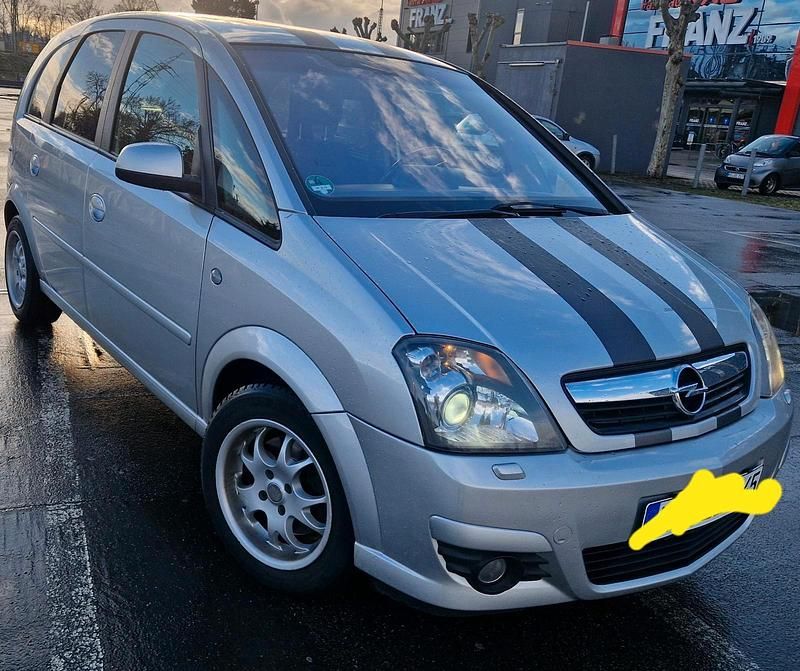 Gebraucht Opel Meriva 106 PS (77 kW) 2006 Silber Van / Kleinbus