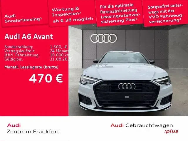 Gebraucht Audi A6 S-Line 367 PS (269 kW) 2023 Weiß Kombi