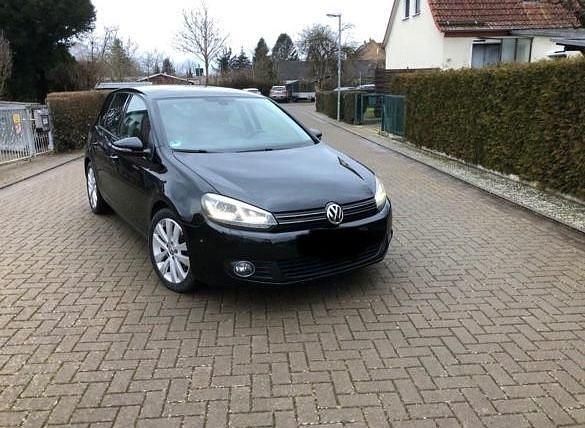 Gebraucht VW Golf VI Match 86 PS (63 kW) 2011 Schwarz Kleinwagen