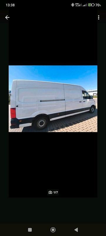 Gebraucht VW Crafter 140 PS (102 kW) 2019 Weiß Van