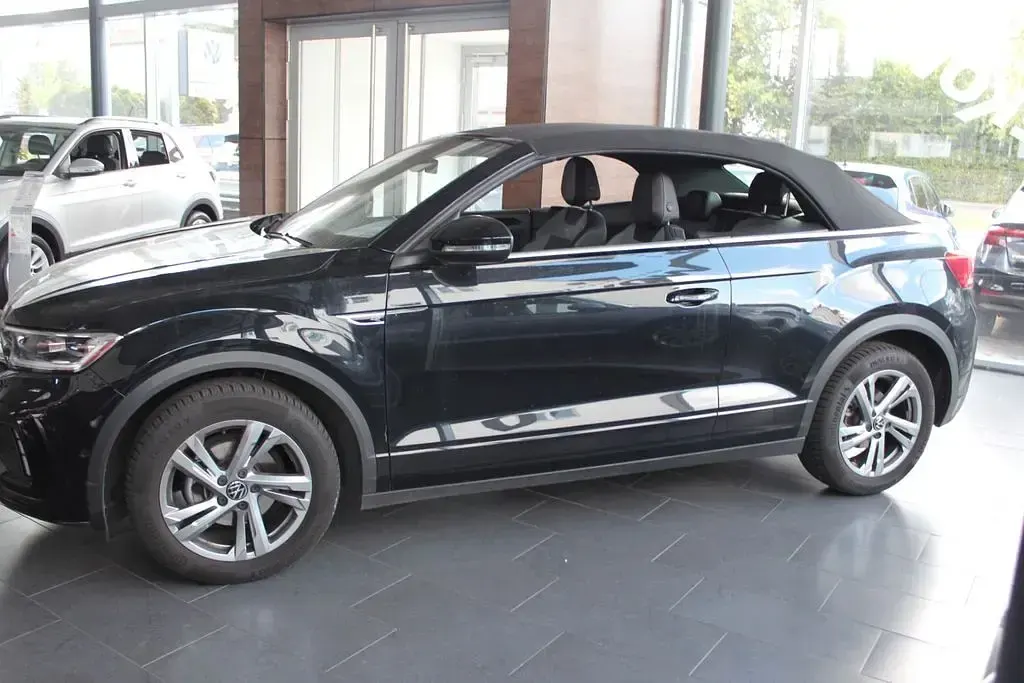 Gebraucht VW T-Roc Cabriolet R-line 150 PS (110 kW) 2025 Schwarz Cabrio