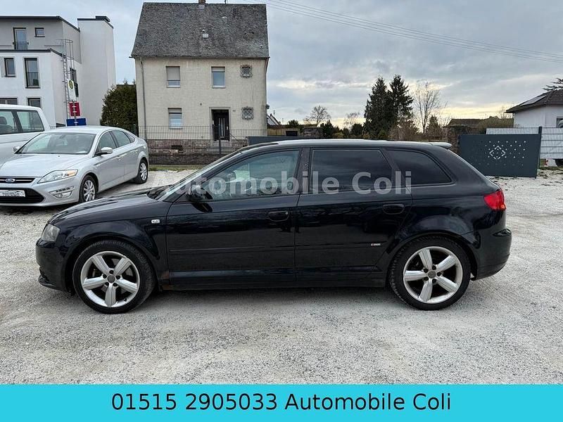Gebraucht Audi A3 S-Line 170 PS (125 kW) 2008 Schwarz Kleinwagen