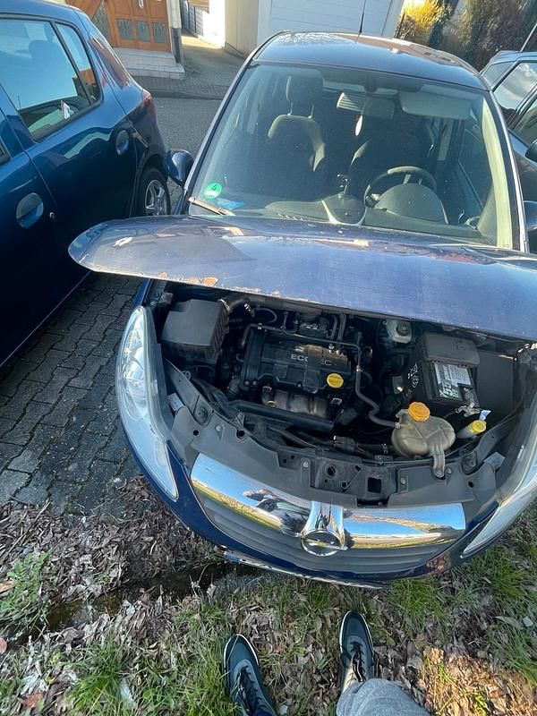 Gebraucht Opel Corsa 80 PS (58 kW) 2009 Blau Kleinwagen