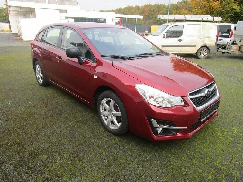 Gebraucht Subaru Impreza Active 150 PS (110 kW) 2017 Rot Limousine