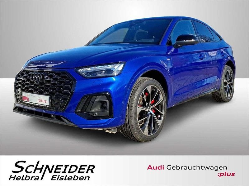 Ultrablau metallic Gebraucht 2021 Audi Q5 Sportback Ambiente SUV | 40.860 € (Fairer Preis) - Bild 1/4