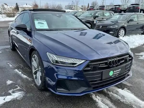 Gebraucht Audi A7 Ambiente 367 PS (269 kW) 2020 Navarrablau metallic Limousine
