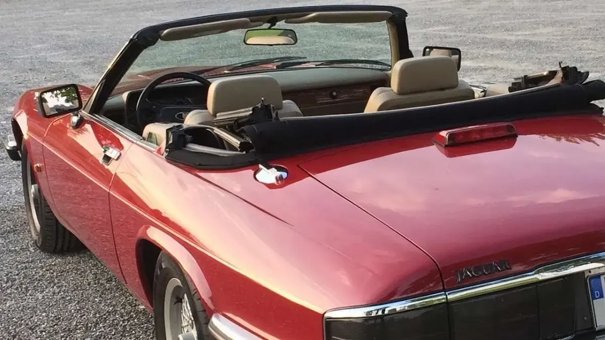 Gebraucht Jaguar XJS 281 PS (206 kW) 1991 Rot Cabrio