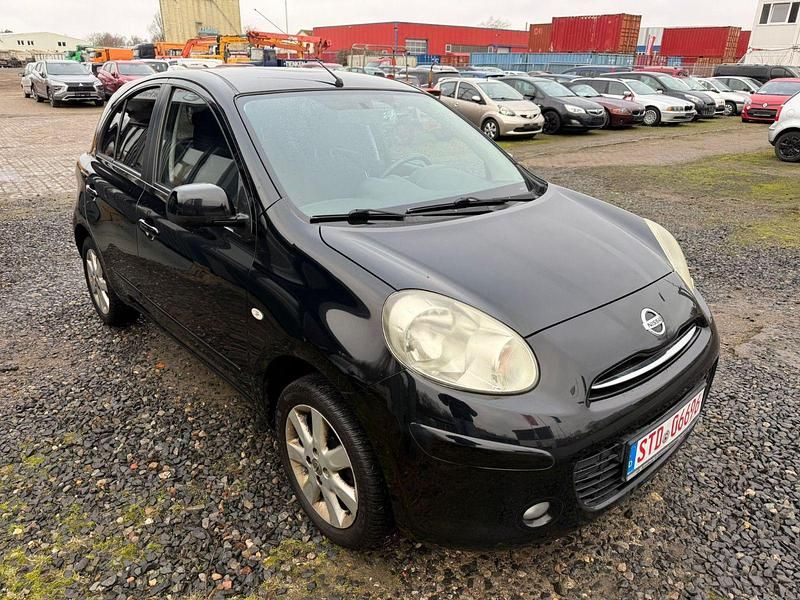 Gebraucht Nissan Micra Acenta 80 PS (58 kW) 2011 Schwarz Kleinwagen
