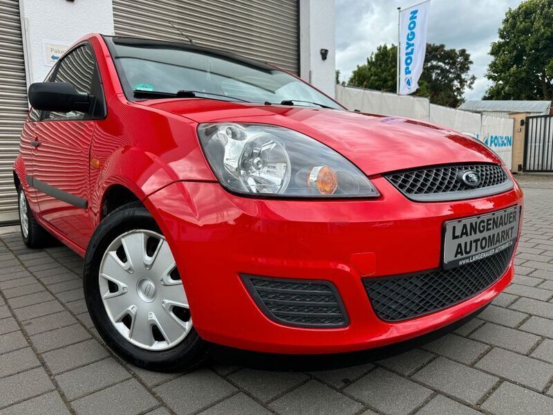 Rot Gebraucht 2007 Ford Fiesta Fun X Kleinwagen | 1.499 € (Fairer Preis) - Bild 1/4