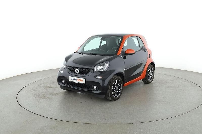 Schwarz Gebraucht 2018 Smart ForTwo Coupé Prime Kleinwagen | 16.720 € (Teuer) - Bild 1/3