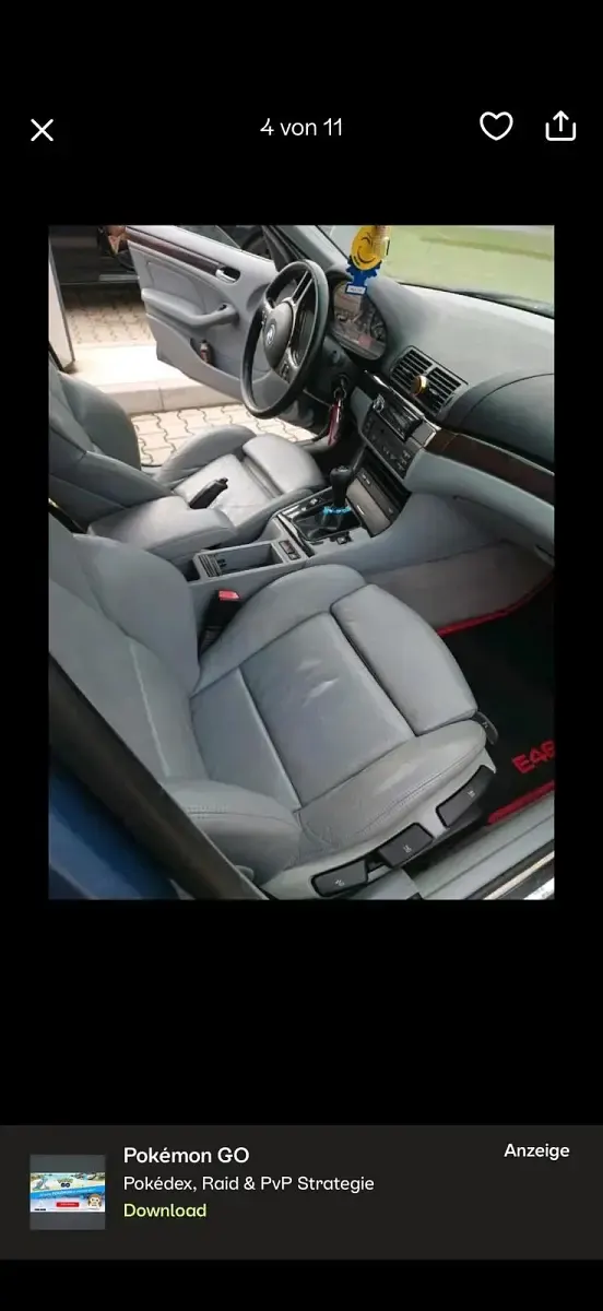 Gebraucht BMW 320 170 PS (125 kW) 2001 Blau Kombi