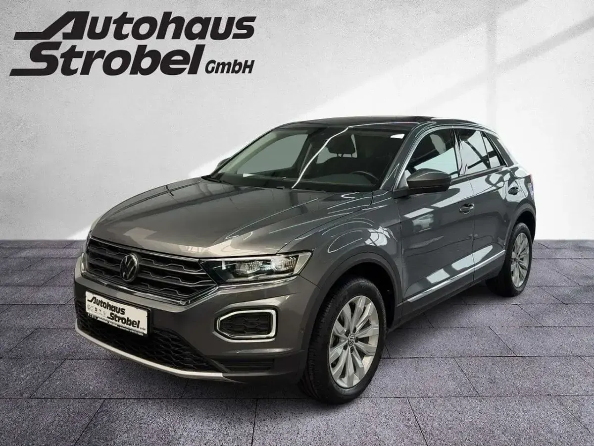 Gebraucht VW T-Roc Active 150 PS (110 kW) 2021 Indiumgrau metallic (metallic) SUV
