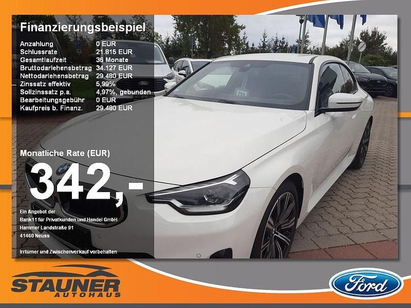 Alpinweiss iii Gebraucht 2024 BMW 218 Advantage Coupé | 29.480 € (Guter Preis) - Bild 1/4