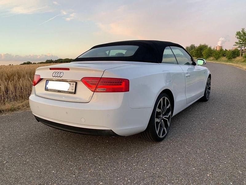 Gebraucht Audi A5 Cabriolet S-Line 177 PS (130 kW) 2013 Weiß Cabrio
