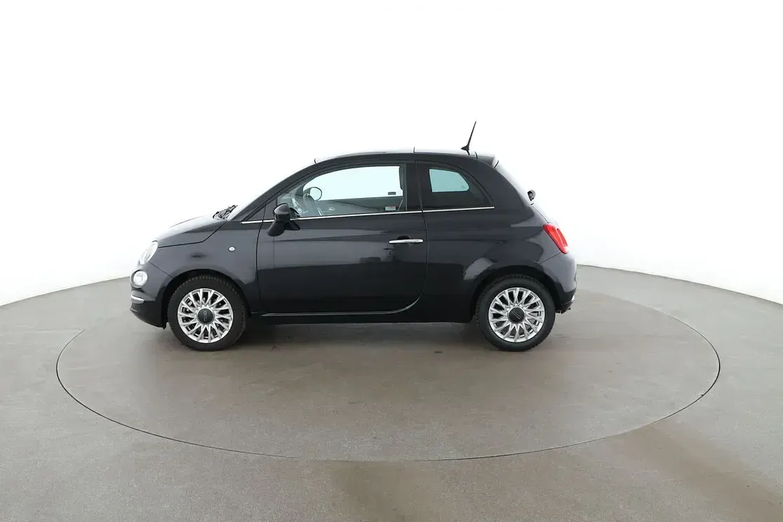 Gebraucht Fiat 500 Lounge 69 PS (50 kW) 2017 Schwarz Limousine