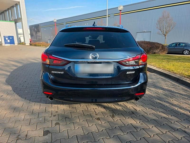Gebraucht Mazda 6 150 PS (110 kW) 2019 Blau Kombi