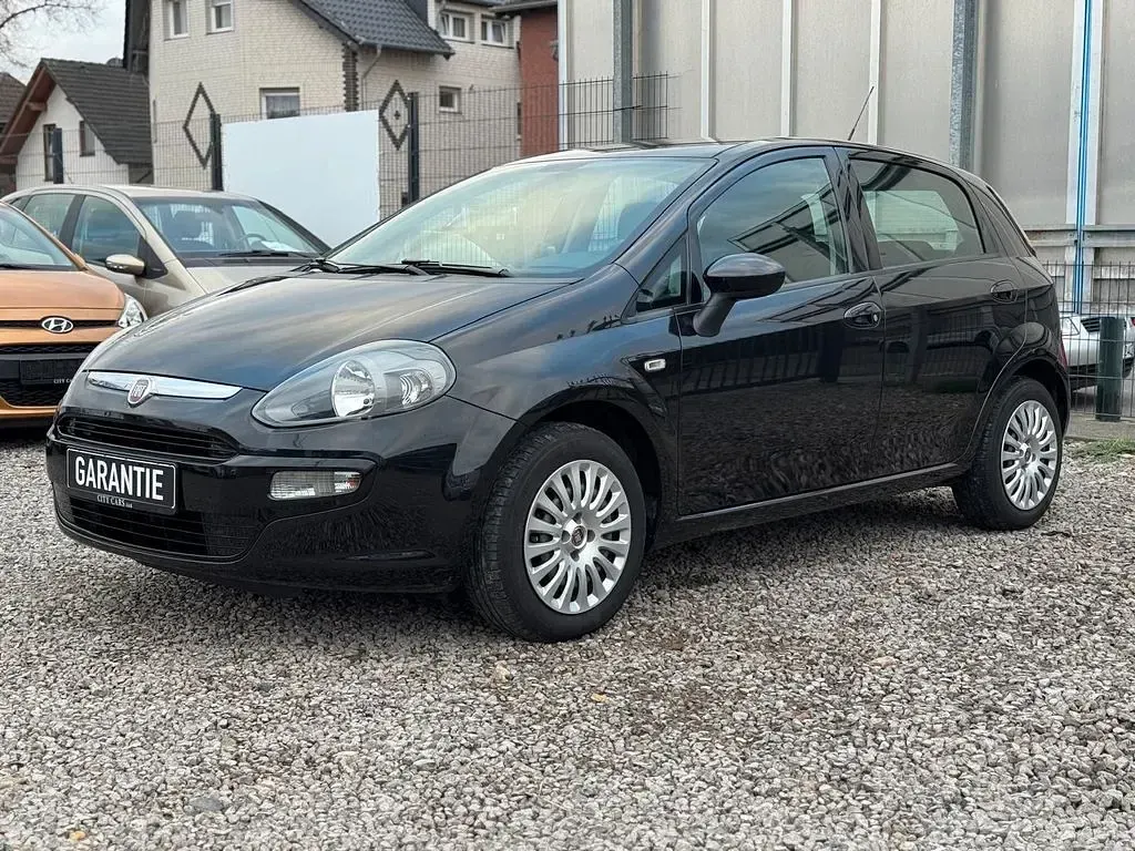 Gebraucht Fiat Punto Evo 69 PS (50 kW) 2011 Schwarz Kleinwagen