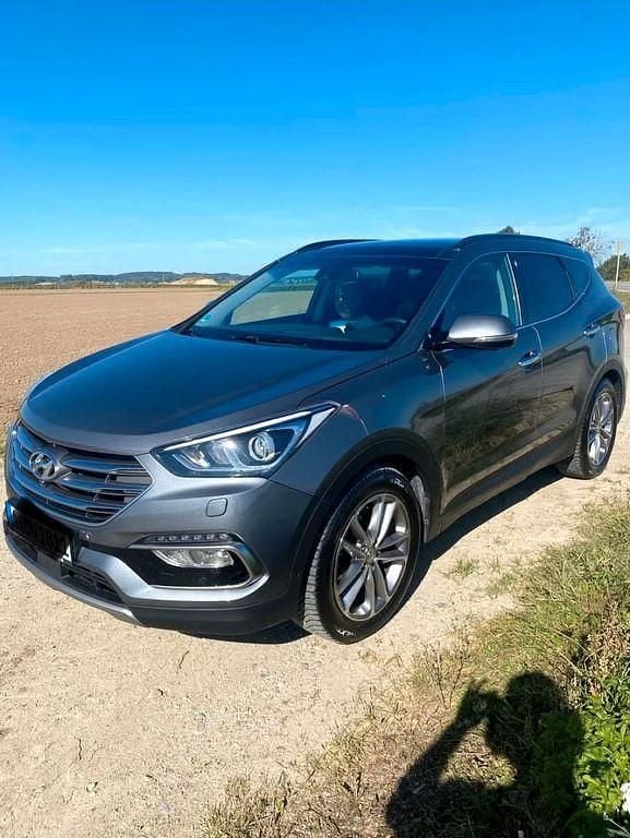 Gebraucht Hyundai Santa Fe Premium 200 PS (147 kW) 2015 Grau SUV