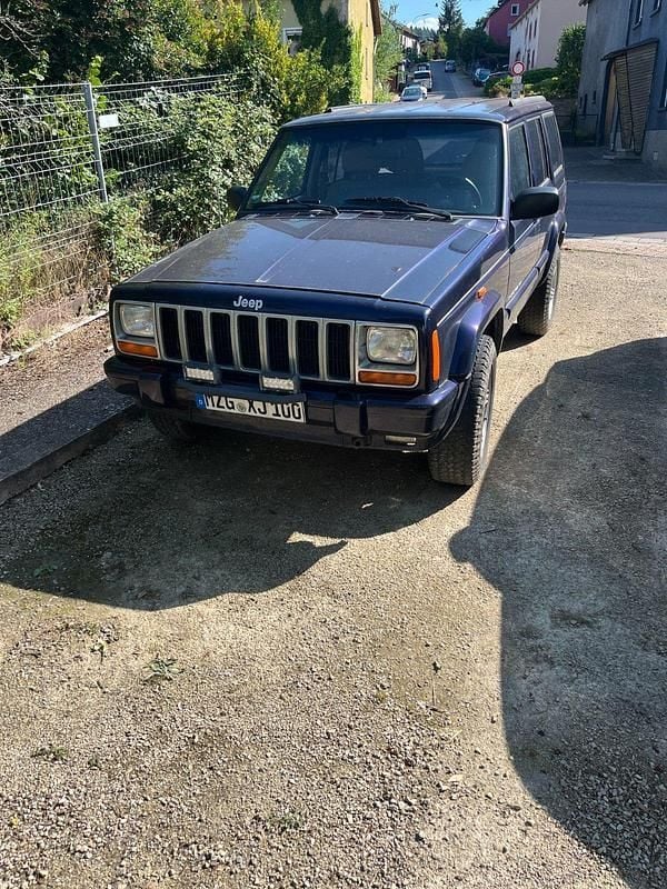 Blau Gebraucht 1999 Jeep Cherokee SUV | 6.990 € (Superpreis) - Bild 1/4