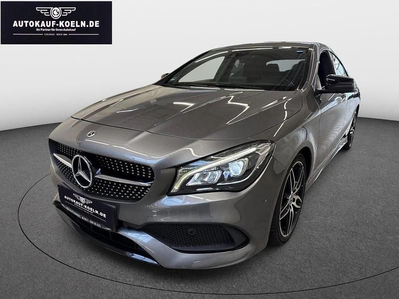 Grau Gebraucht 2018 Mercedes CLA200 AMG line Limousine | 21.990 € (Fairer Preis) - Bild 1/4