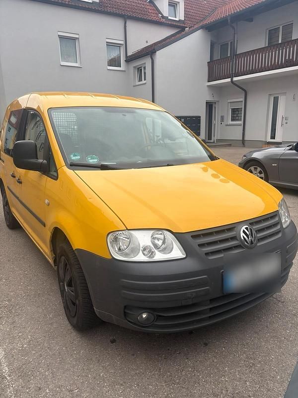 Gebraucht VW Caddy 70 PS (51 kW) 2009 Gelb Van / Kleinbus