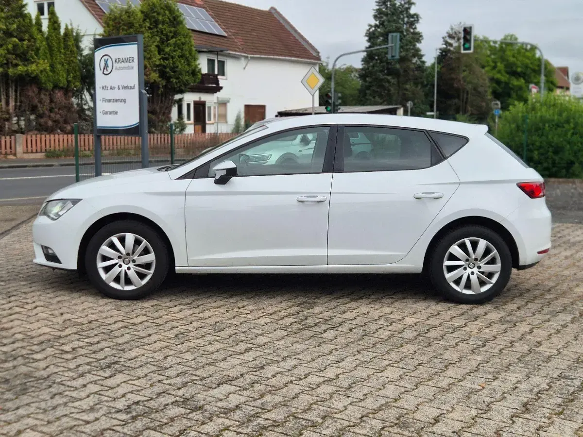 Gebraucht Seat Leon 86 PS (63 kW) 2015 Weiß Limousine
