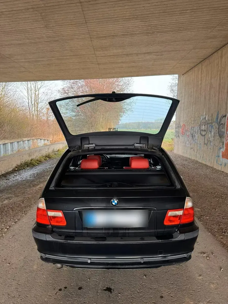 Brugt BMW 318 116 HK (85 kW) 2004 Sort Stationcar