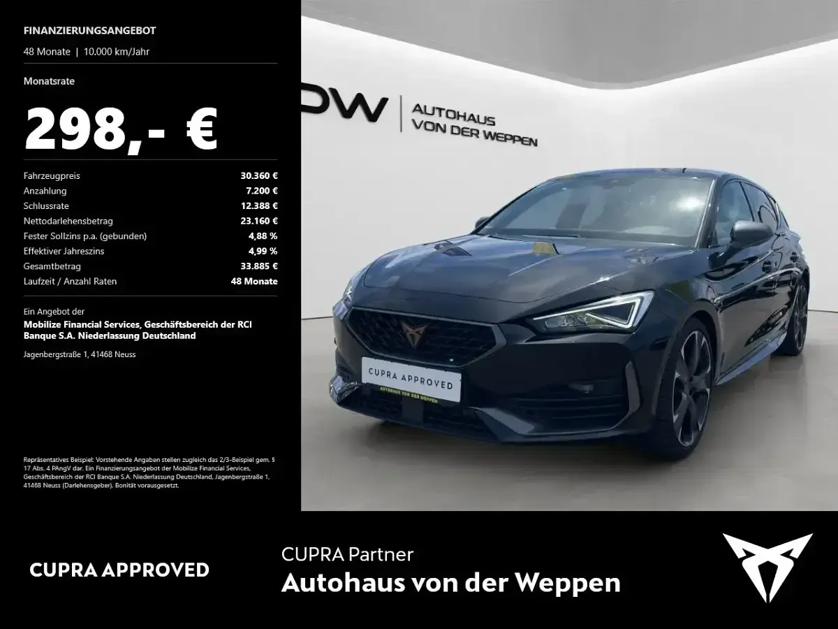 Gebraucht Cupra Leon VZ 180 PS (132 kW) 2024 Limousine