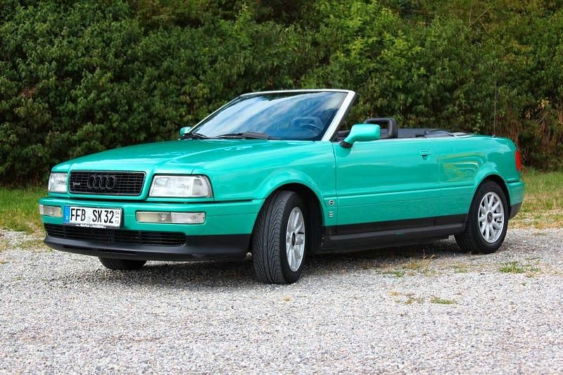 Grün Gebraucht 1993 Audi Cabriolet Sport Cabrio | 3.900 € - Bild 1/4