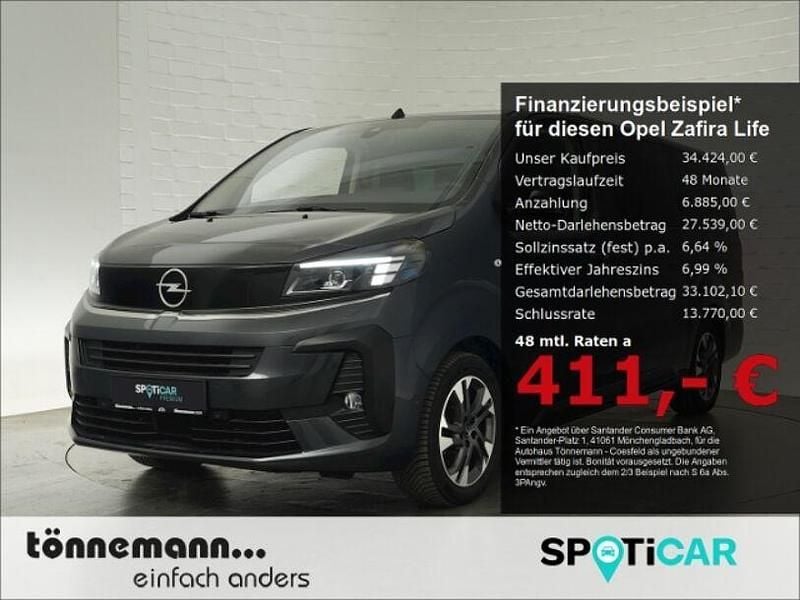 Merkur grau Gebraucht 2024 Opel Zafira Life Edition Van | 34.424 € (Superpreis) - Bild 1/4