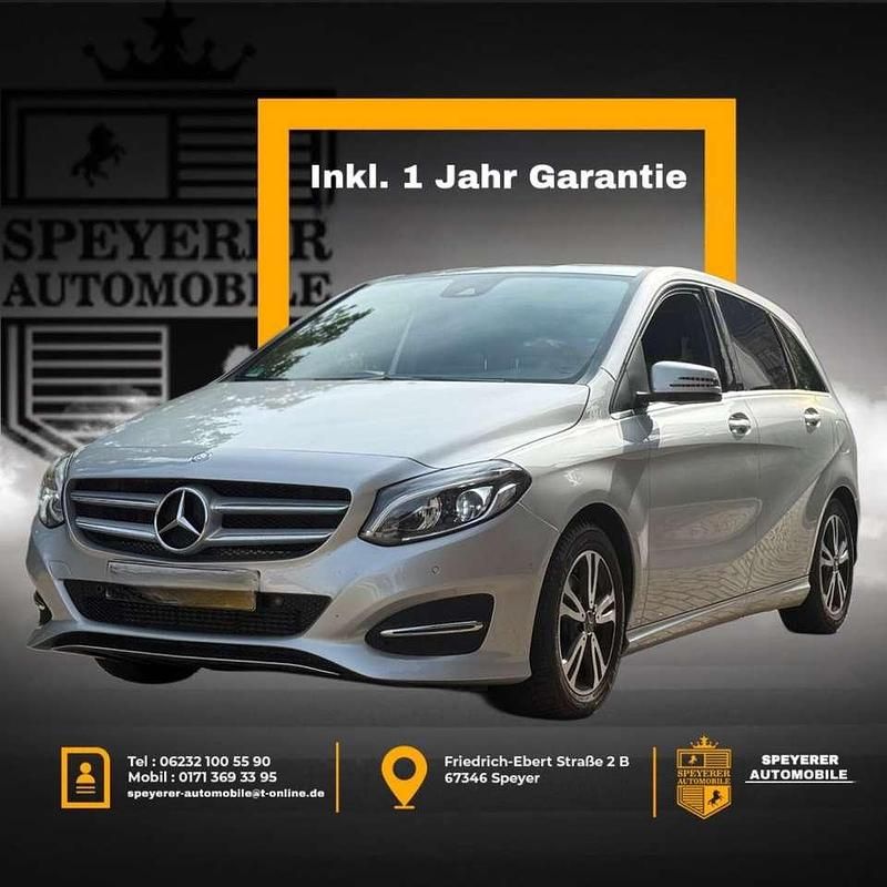 Polarsilber metalliclack Gebraucht 2015 Mercedes B180 Van / Kleinbus | 17.480 € (Fairer Preis) - Bild 1/4