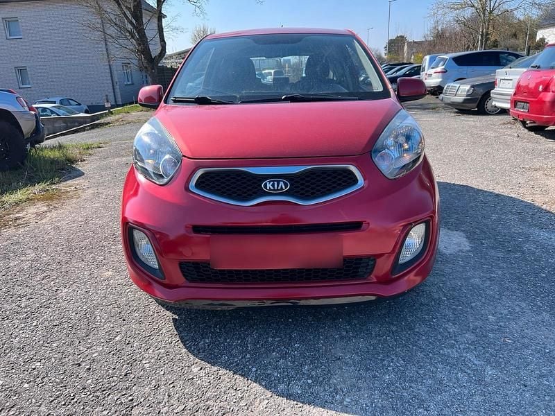 Gebraucht Kia Picanto 69 PS (50 kW) 2013 Rot Kleinwagen