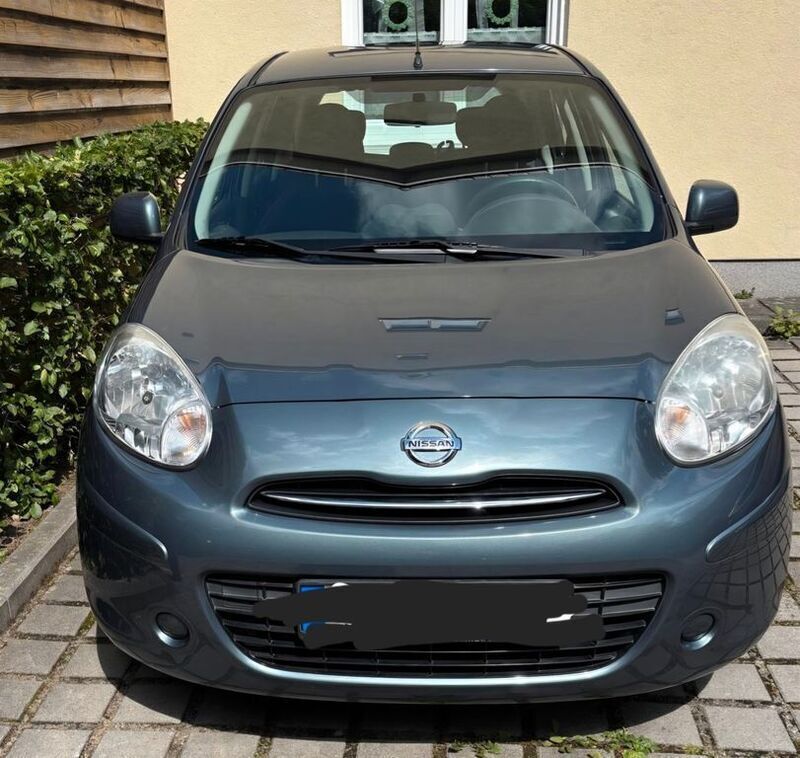 Grau Gebraucht 2012 Nissan Micra Kleinwagen | 3.900 € (Fairer Preis) - Bild 1/4