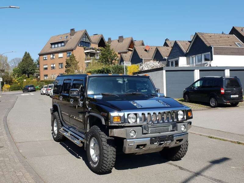 Schwarz Gebraucht 2006 Hummer H2 SUV | 18.999 € - Bild 1/4