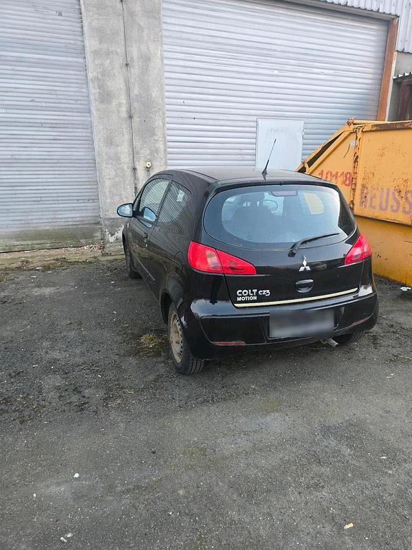 Gebraucht Mitsubishi Colt 95 PS (69 kW) 2008 Schwarz Kleinwagen