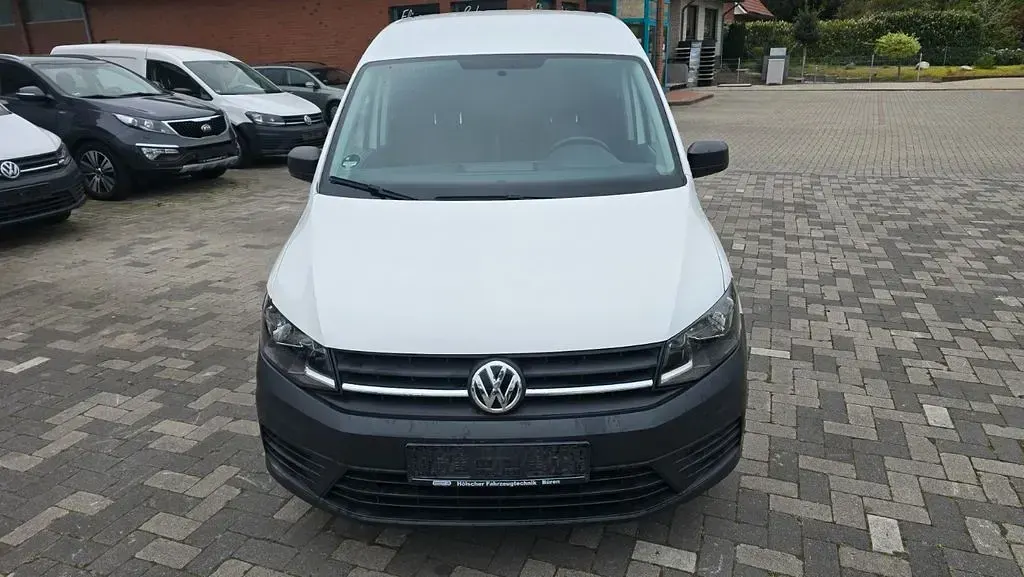 Gebraucht VW Caddy 75 PS (55 kW) 2020 Weiß Van / Kleinbus