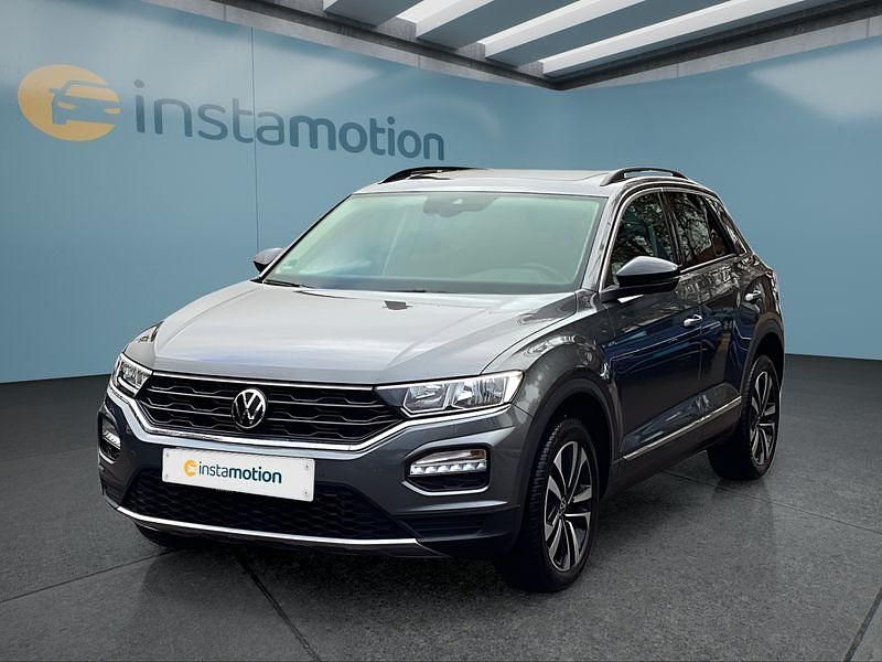 Grau Gebraucht 2021 VW T-Roc SUV | 22.249 € (Etwas zu teuer) - Bild 1/4
